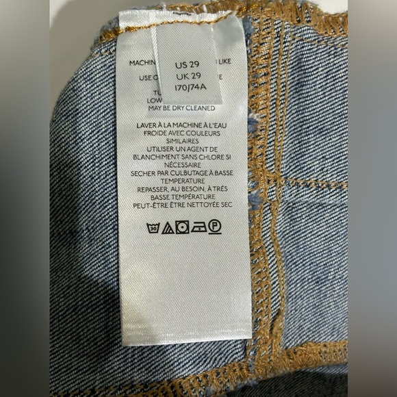 Free People We the free High rise Skinny Jeans Size 29 - Picture 8 of 10